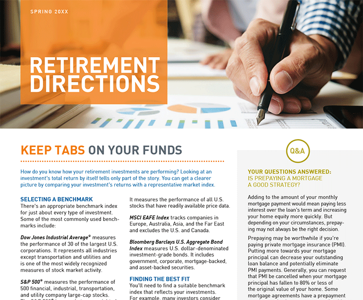 Newport Group Sample Retirement Directions Newsletter PDF