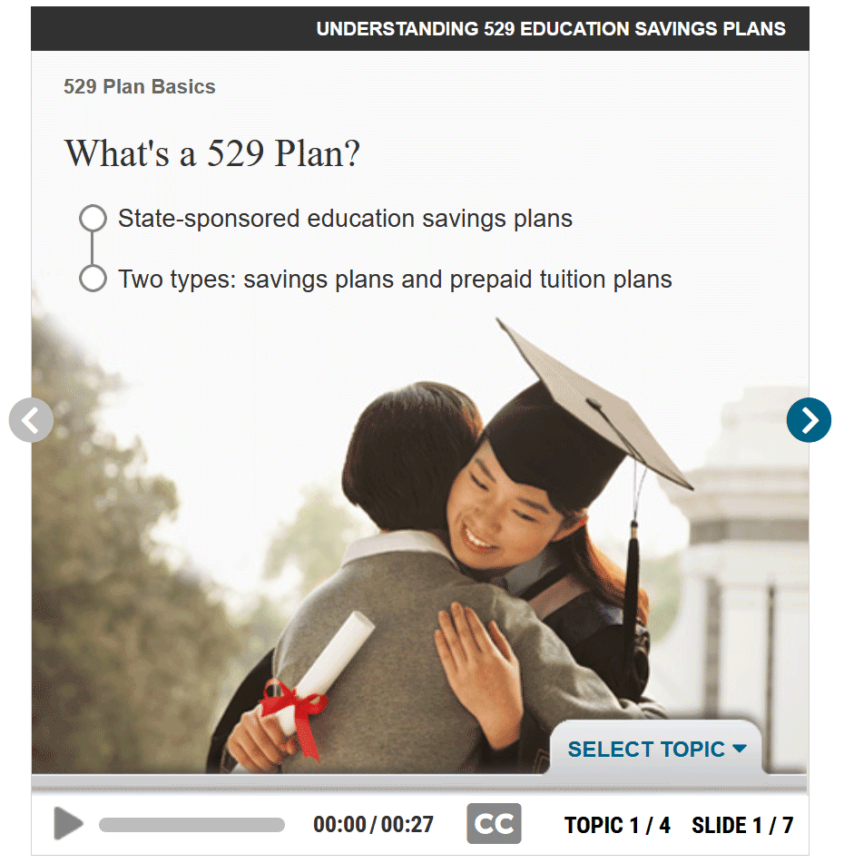 Understanding 529 Education Savings Plans Tutorial